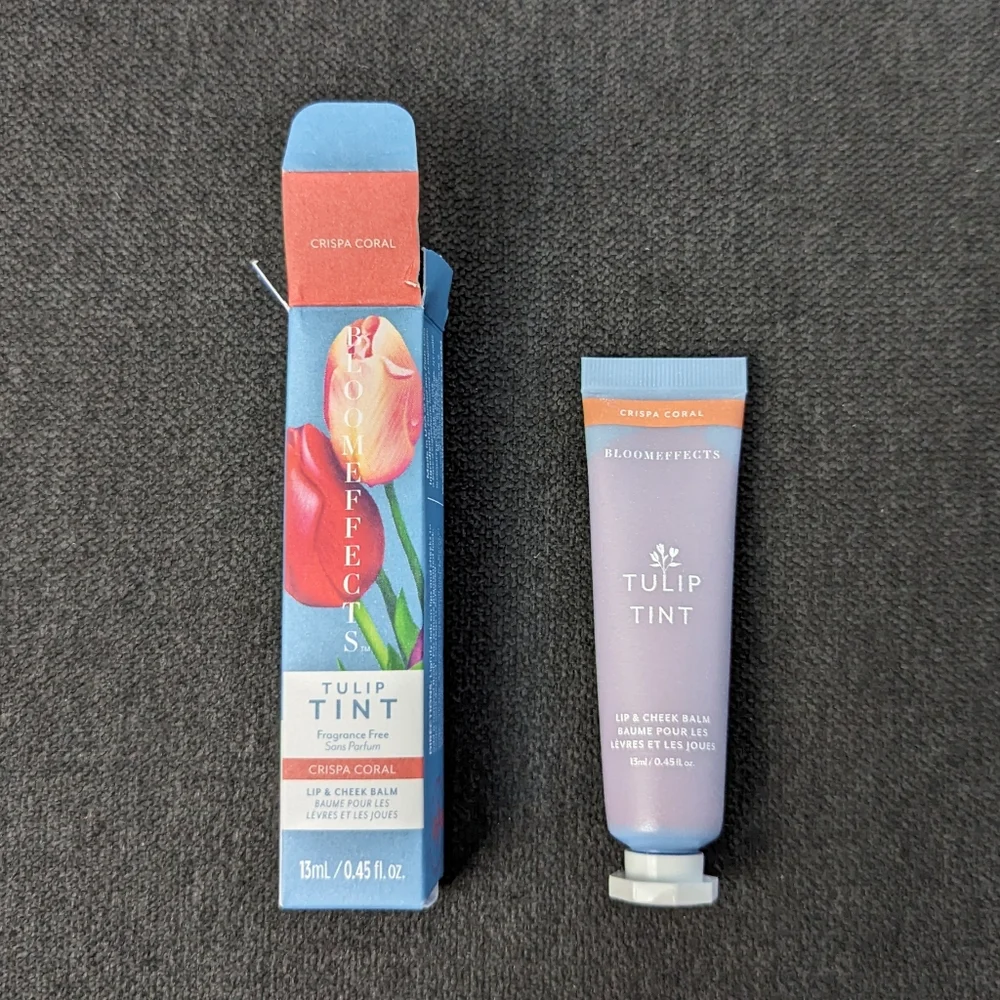 Bloomeffects Tulip Tint Lip and Cheek Balm in Crispa Coral